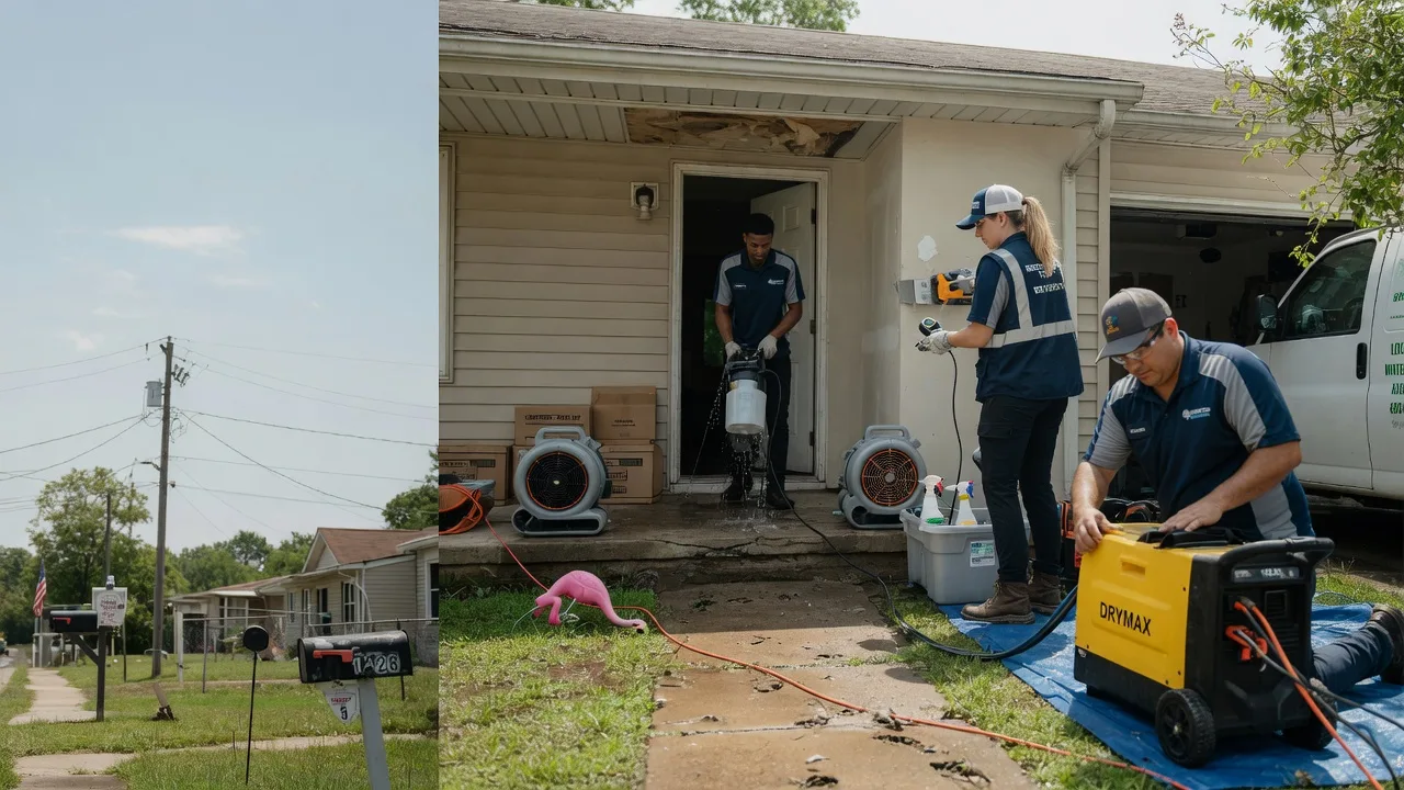 Storm Damage Water Removal in Farrell, PA near me